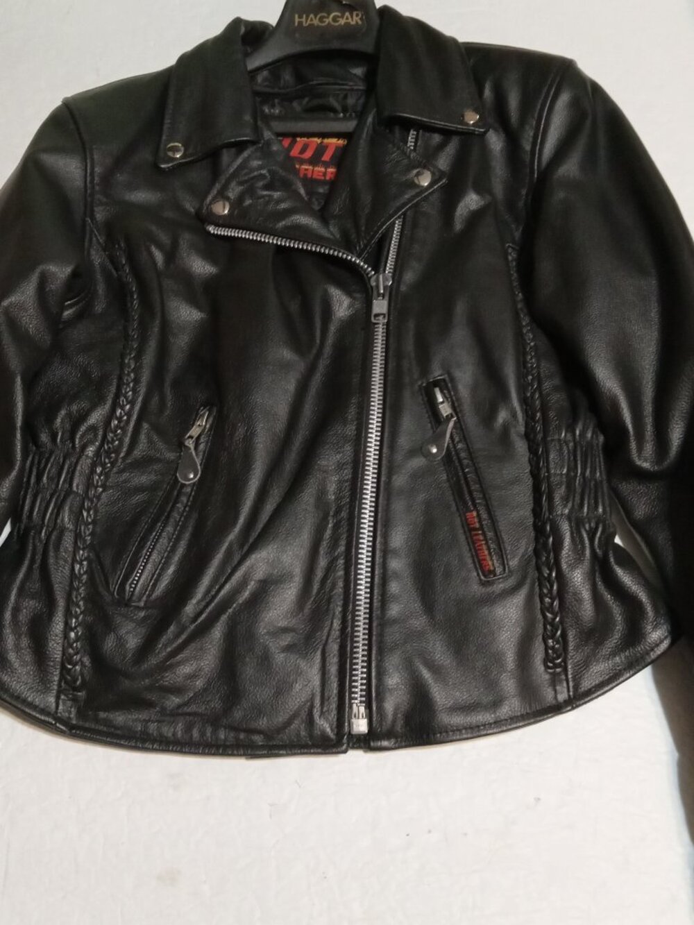 Hot Leathers Women's Leather Motorcycle Jacket S